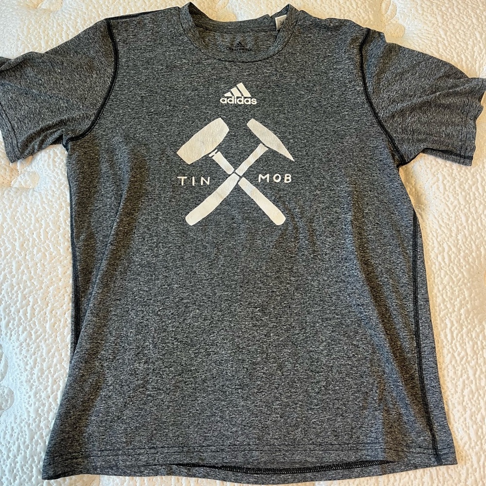 Adidas Gray TIN MOB T-Shirt